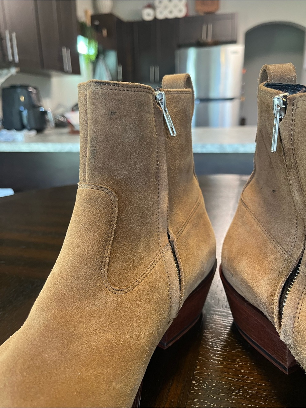 J. Lindeberg Men’s Wyatt Suede Boots Size 43 / US 10 - Picture 8 of 16